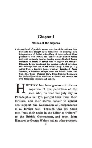 Wives of the Signers - The Women behind the Declaration of Independence