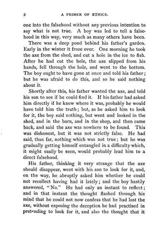 Ethics: An Early American Handbook