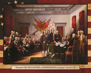 Presenting the Declaration of Independence to Congress (1000 pieces)